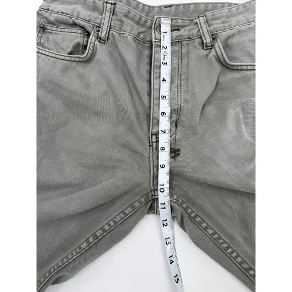 Ksubi Chitch Deep Forest Green Slim Fit Mens Jeans Cotton Blend Decorative Back - Picture 14 of 16